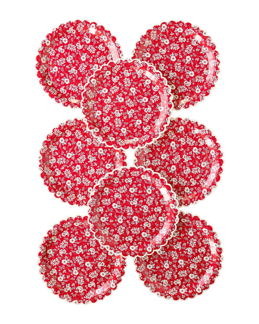 Small Liberty Floral Paper Plate | My Mind's Eye