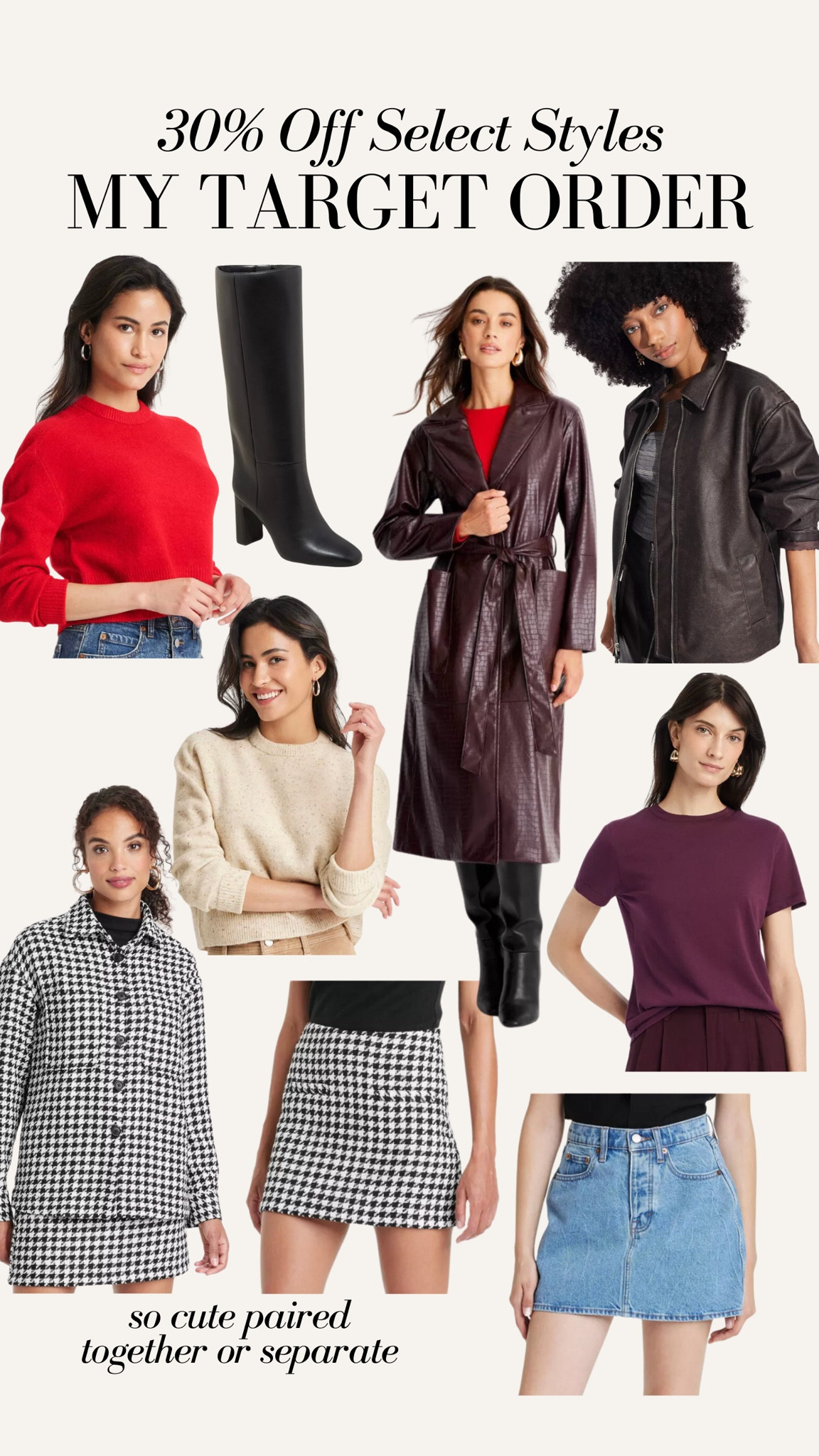 Target circle week! Up to 30% off select styles! Target finds, target style, target outfit, fall style, fall trend, fall outfit 

#LTKSaleAlert #LTKStyleTip #LTKFindsUnder50
