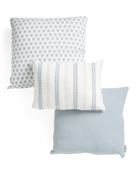 Love these blue pillows from TJ Maxx! ✨


Pillows • Tj Maxx • budget finds • home decor • home finds • living room pillows • cream pillow • blue pillows • Serena and Lily dupe • interior design • traditional • coastal • stripes • geometric designs • floral • neutral colors 

#LTKunder50 #LTKunder100 #LTKFind