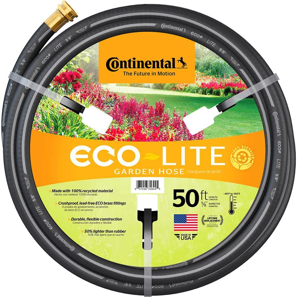 Continental ECO Lite 5/8 in. x 50 ft. Garden Hose | The Home Depot