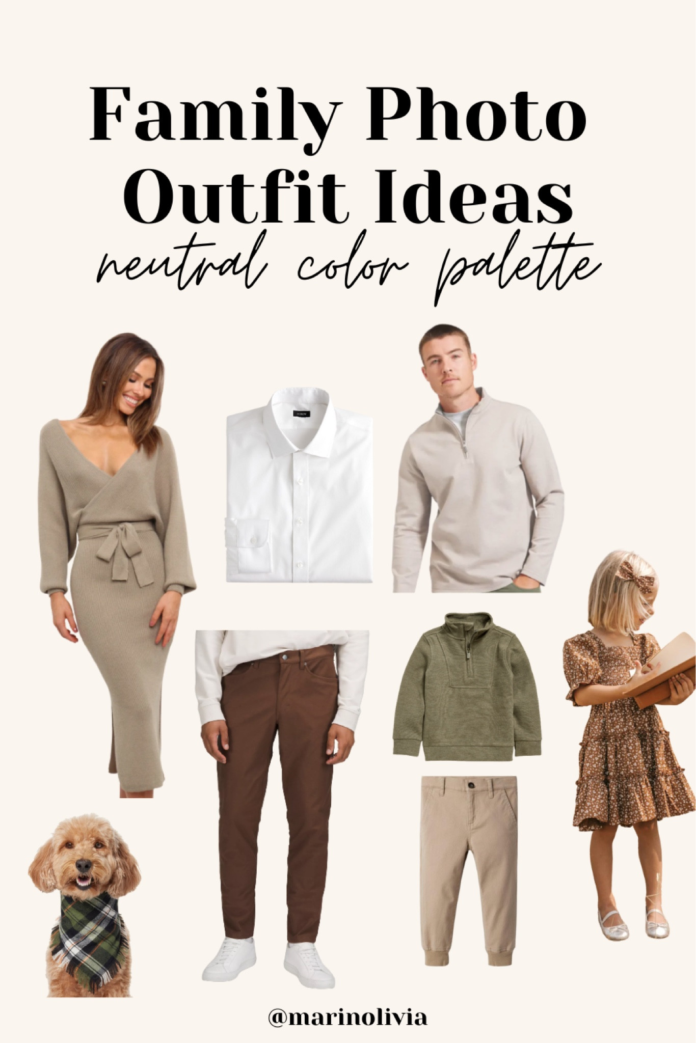 Family photo outfit ideas - neutral color palette 🤎

#LTKSeasonal #LTKfamily