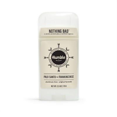 Humble Brands Original Formula Solid Deodorant - Palo Santo & Frankincense - Aluminum-Free 2.5oz | Target