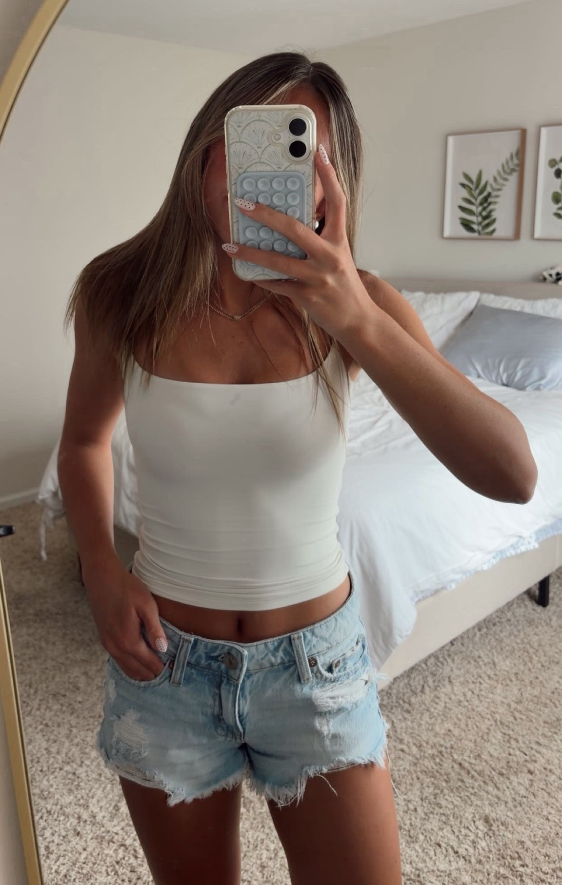 code: TKNV9N60 at checkout for 20% off this White tank! Everyone needs a good basic in their closet, this white tank is that! Very affordable on amazon, and you can get more $$$ off with my code! The brand FLYSHEWIN is very good quality and has many perfect items for the summer. I am wearing it here with my jean shorts as a simple summer outfit I threw on. 

#LTKamazon #whitetank #summerbasics #outfitinspo #ootd

#LTKootd #LTKSeasonal #LTKU