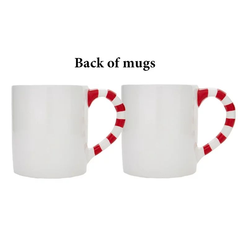 Mr and Mrs Claus Coffee Mugs Christmas Tea Cups 2 Piece Gift Set 16 fl oz | Walmart (US)