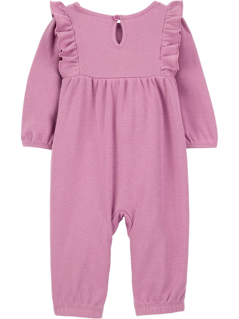 Carter's Child of Mine Baby and Toddler Girl Jumpsuit, Sizes 0/3-24 Months | Walmart (US)