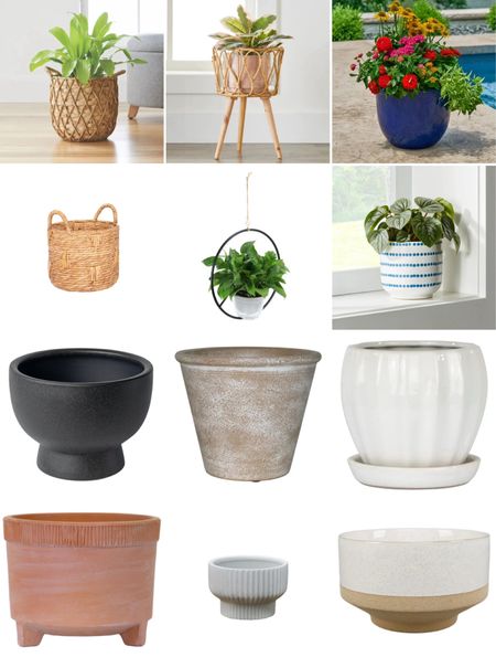 Planters on sale!  Some of these are 50% off and under $5! 

#LTKSeasonal #LTKSaleAlert #LTKHome