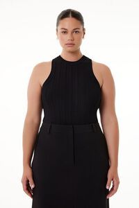 Plus Size Barneys New York Sweater-Knit Tank Top | Forever 21 (US)