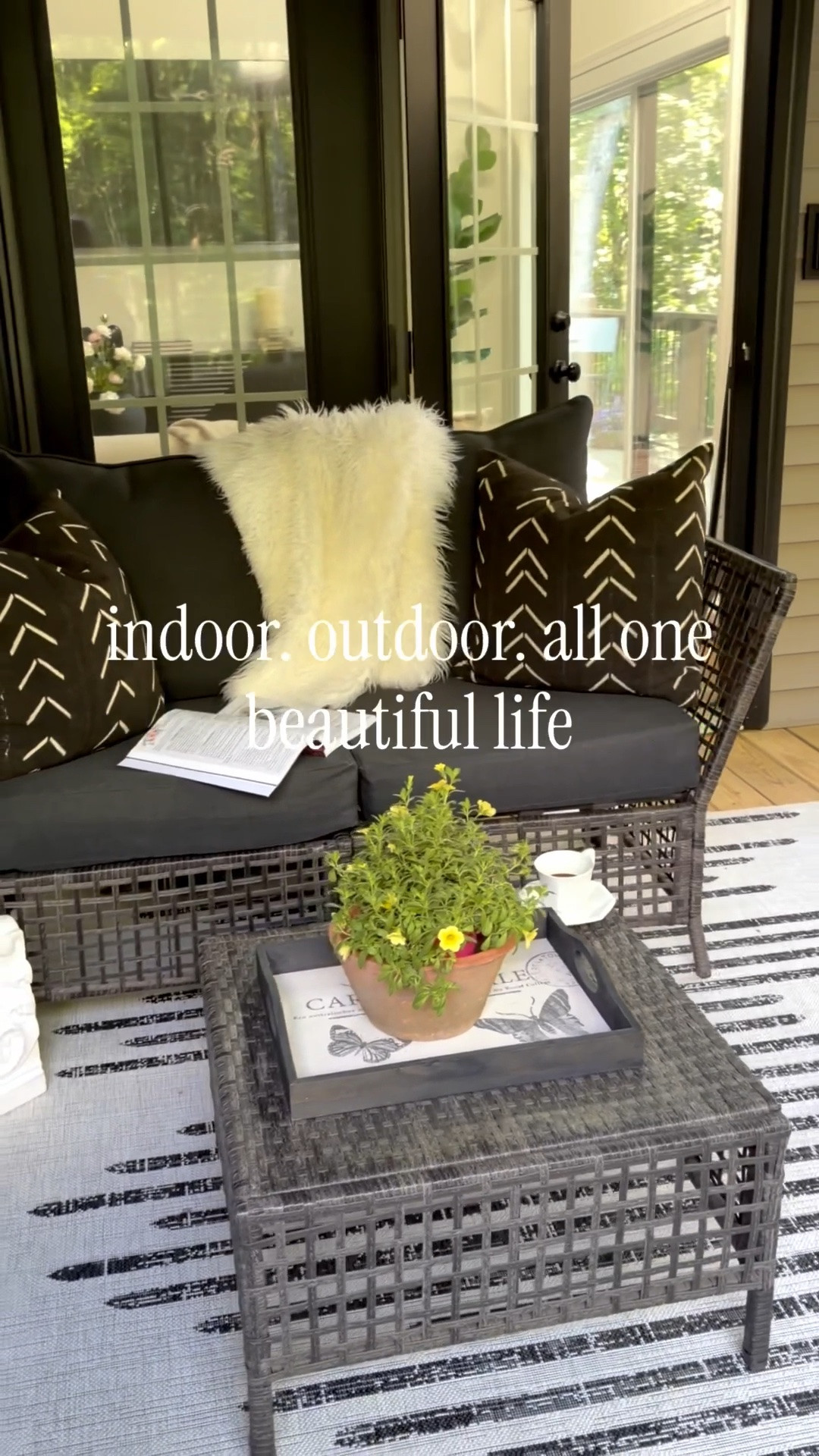 My screened porch is my American summer happy place and every piece was chosen with intention. ☕🌿

The sofa, rug, side table, planters and more — all from Wayfair and all linked here for you. The perfect modern cottage outdoor living space that makes you never want to go inside.

Light a candle. Pour a coffee. Slow down. This is what intentional living looks like. 💛

Shop my full screened porch in the links below! 🌿

#LTKdayinmylife #LTKHome #LTKSeasonal