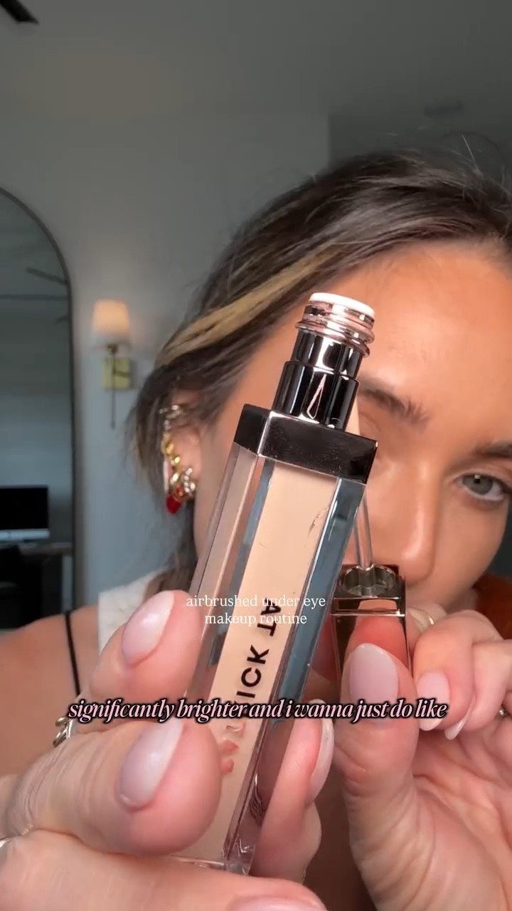 Lost my voice but I wanted to talk to y’all anyways. No filter creaseless under eye makeup routine ft the new Patrick ta concealer (and comparing formulas w Charlotte tilbury and natasha). Which one do you have and/or want? 

Products 
@diorbeauty Dior star filter in shade 3 
@natashadenona hy-glam concealer in shade 3 
@patricktabeauty major skin brightening concealer in shade 1 
@saiebeauty saie supersuede bronzer in Palermo 
@guccibeauty Gucci blush in rosy beige 
@saiebeauty saie city set dewy setting spray 
@hudabeauty Huda easy bake pressed setting powder in cherry blossom cake

#LTKBeauty #LTKmomlife #LTKgrwm