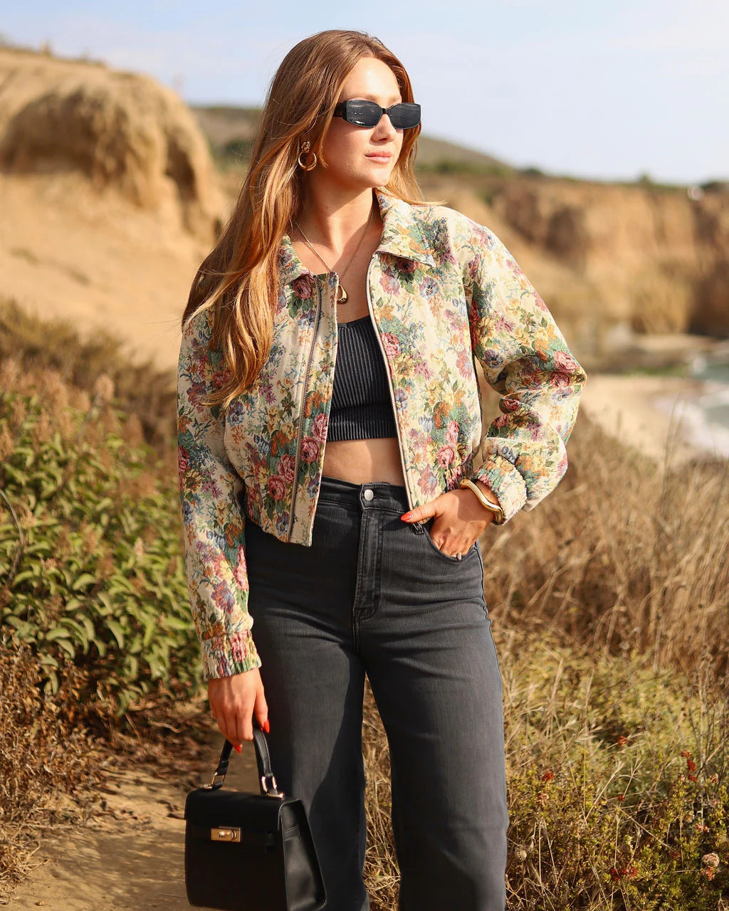 Garden Fantasy Floral Tapestry Jacket | VICI