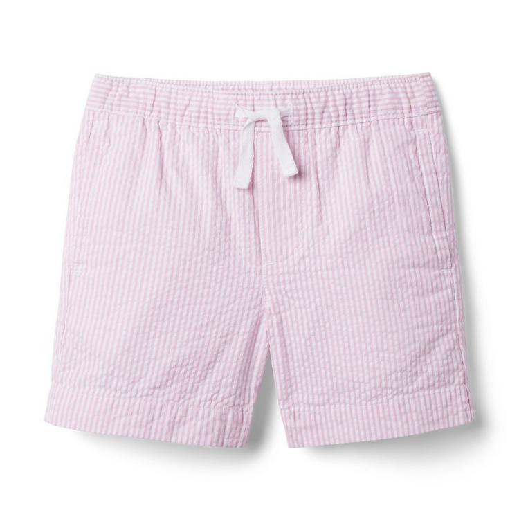 Seersucker Pull-On Short | Janie and Jack