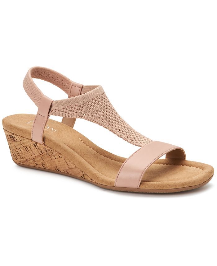 Alfani Women's Step 'N Flex Vacanzaa Wedge Sandals, Created for Macy's & Reviews - Sandals - Shoe... | Macys (US)