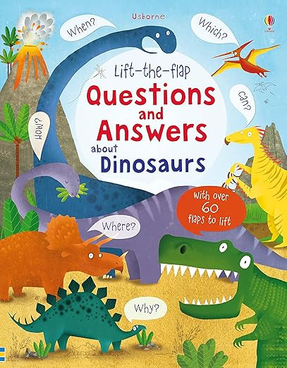Lift-the-flap Questions and Answers about Dinosaurs (Lift-the-Flap Questions and Answert): 1 (Que... | Amazon (UK)