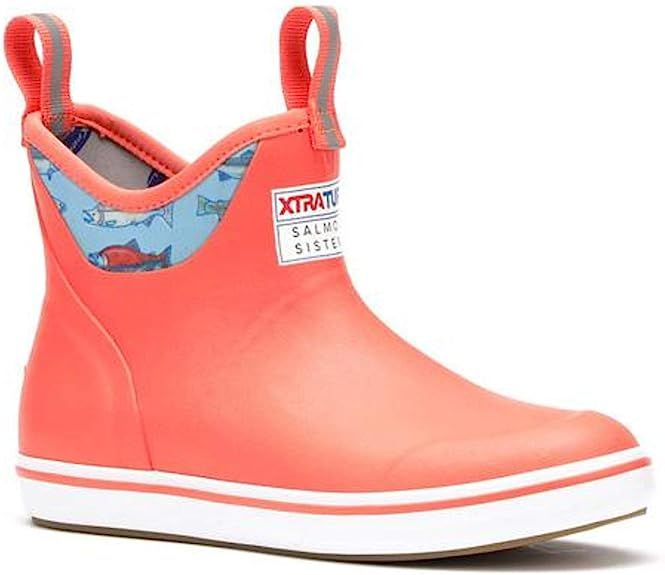 Salmon Sisters x XTRATUF Fish Friends 6" Deck Boot | Amazon (US)