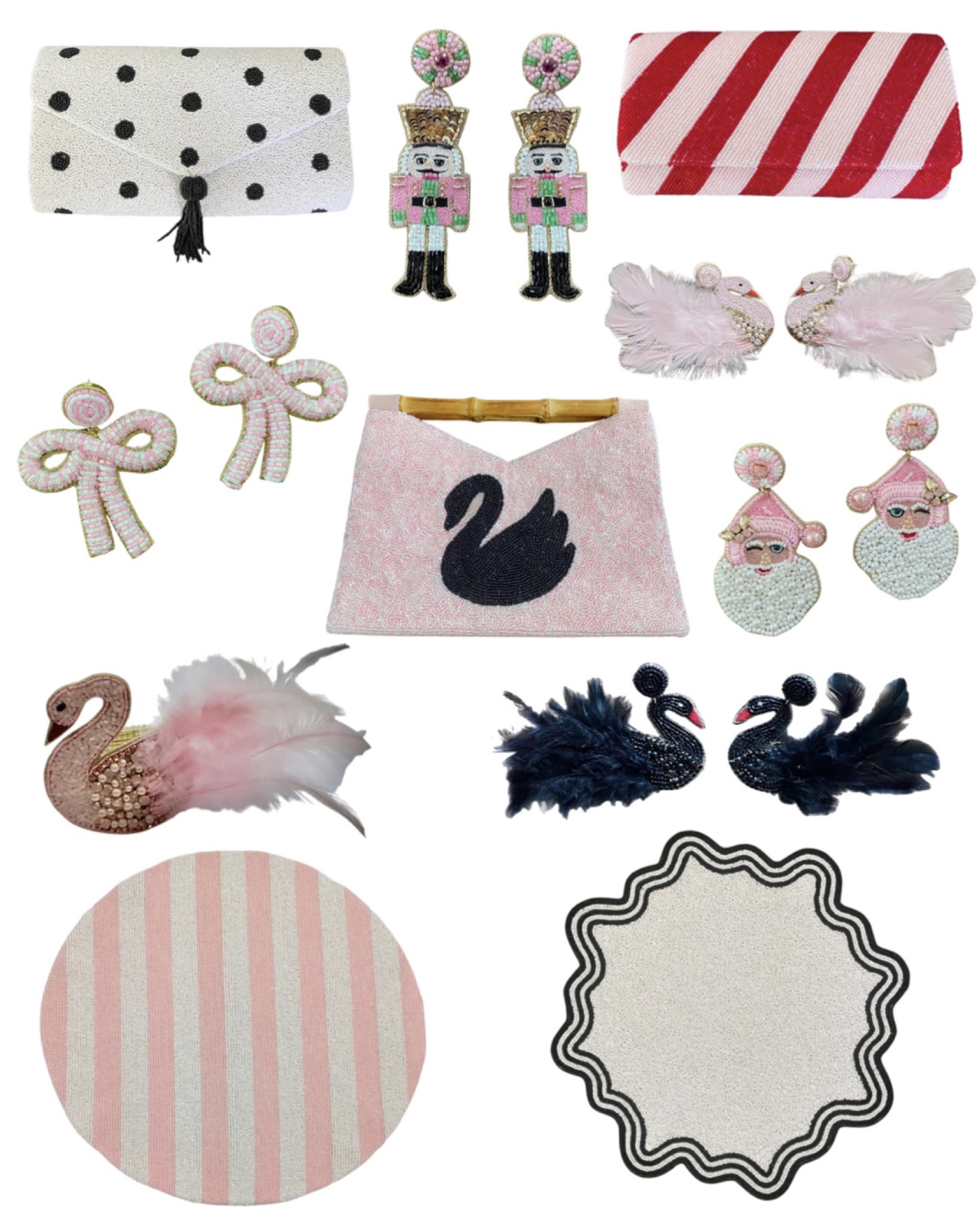 The Beth Ladd Collection x Kelly Golightly holiday collection is HERE featuring placemats, statement earrings, clutches, and handbags. Shop the holiday gifts now (below)! 


#LTKGiftGuide #LTKparties #LTKHoliday