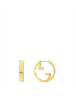Gucci Blondie hoop earrings | David Jones (Australia & New Zealand)