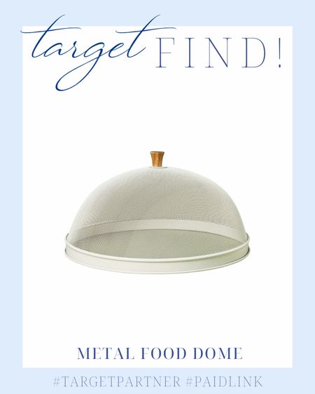 this metal food dome is a must for your summer parties | Target finds | summer activities | inflatable pool | sunshade | beach finds | kids | home decor | playset | outdoor and patio decor | rattan lamp | woven storage | floor basket | brass linen tower | mule flats | heels | wedding shoes | pearl earrings | flower earrings | bucket bag | garden figurine | shirtdress | modular sectional | Women’s dress | spring style | summer style | block color dress | pink | blue | pastels | church dress | Easter dress | trendy | stylish | cutout dress | cotton | puff sleeve | midi dress | maxi dress

#LTKhome #LTKfamily #LTKparties