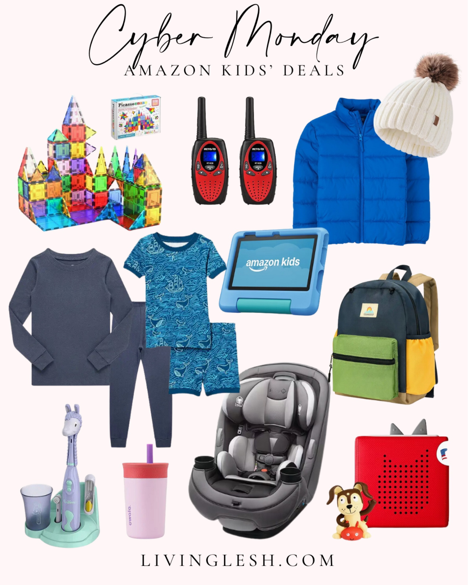 Amazon kids | Amazon cyber monday | Amazon sale | Kids clothes | Kids pajamas | Kids winter coat | Winter hat | Kids table | Magnatiles | Picasso tiles | Pajamas | Kids backpack | Toddler water bottle | Car seat | Tonie box

#LTKSaleAlert #LTKCyberWeek #LTKKids