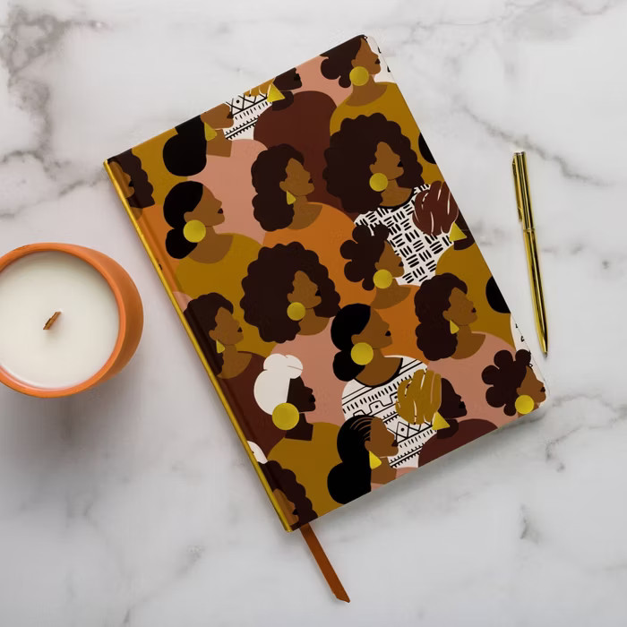 Journal Jumbo Female Sillouette - DesignWorks Ink | Target