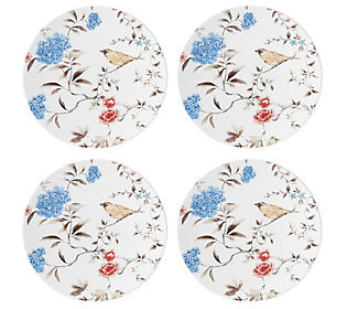 Lenox Sprig & Vine Accent Plate White, Set of F our | QVC