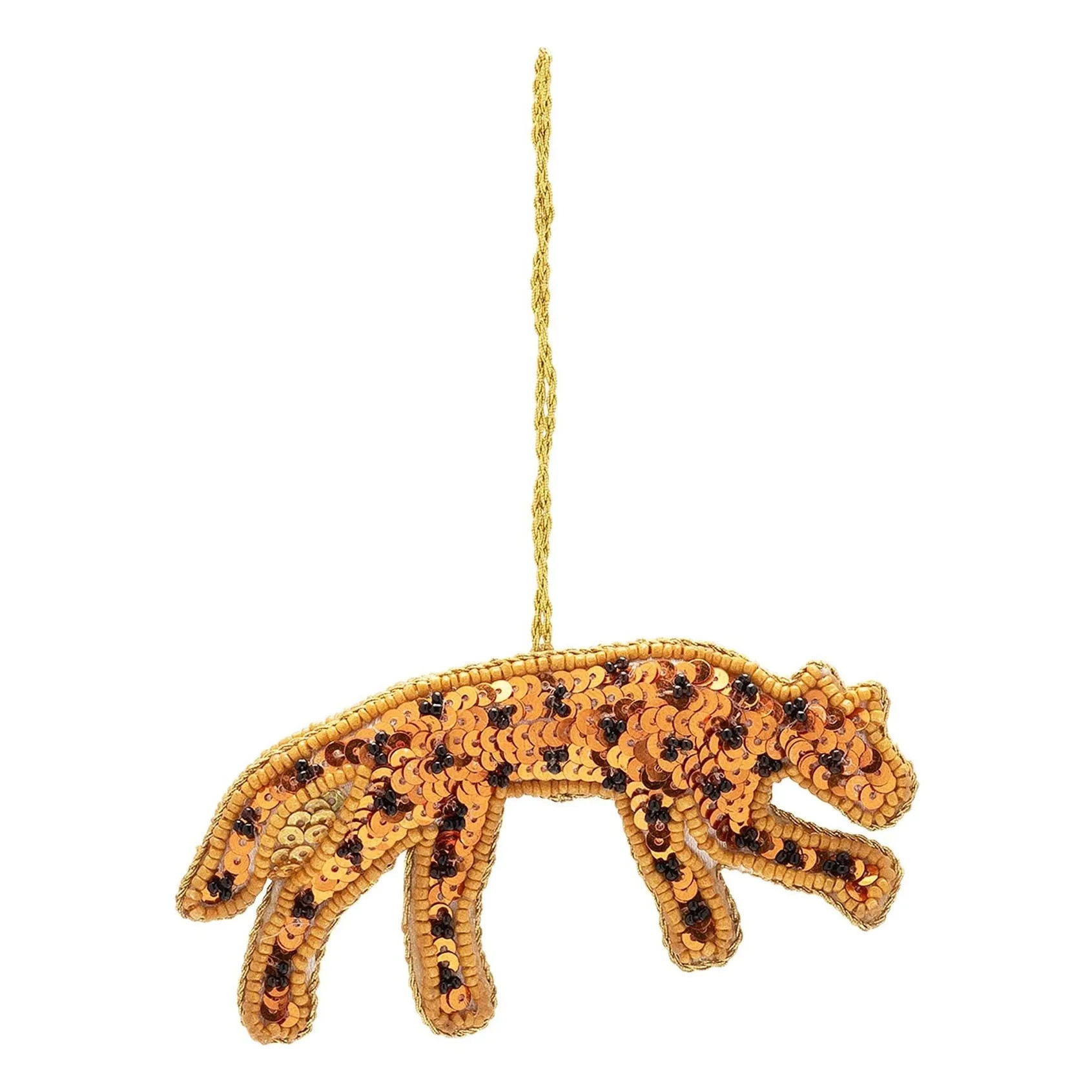 Festive Leopard Christmas Decoration | Smallable