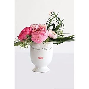 Afloral Celfie Vase (5.5"x 6.75"Large, White) | Amazon (US)