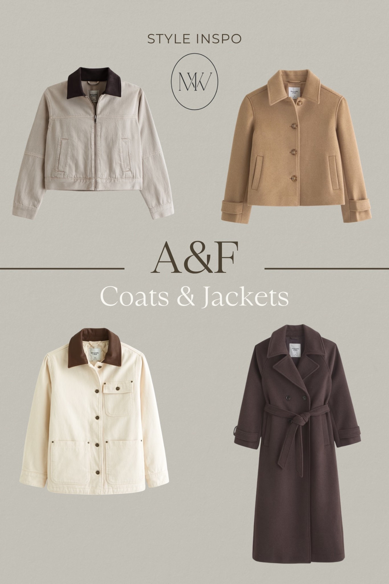 It’s getting colder now, and it’s time to start pulling out the jackets! Here are some coats from Abercrombie that I’ve been eyeing — they have such good stuff for the fall and winter! 🍂

#LTKStyleTip #LTKSeasonal #LTKSaleAlert