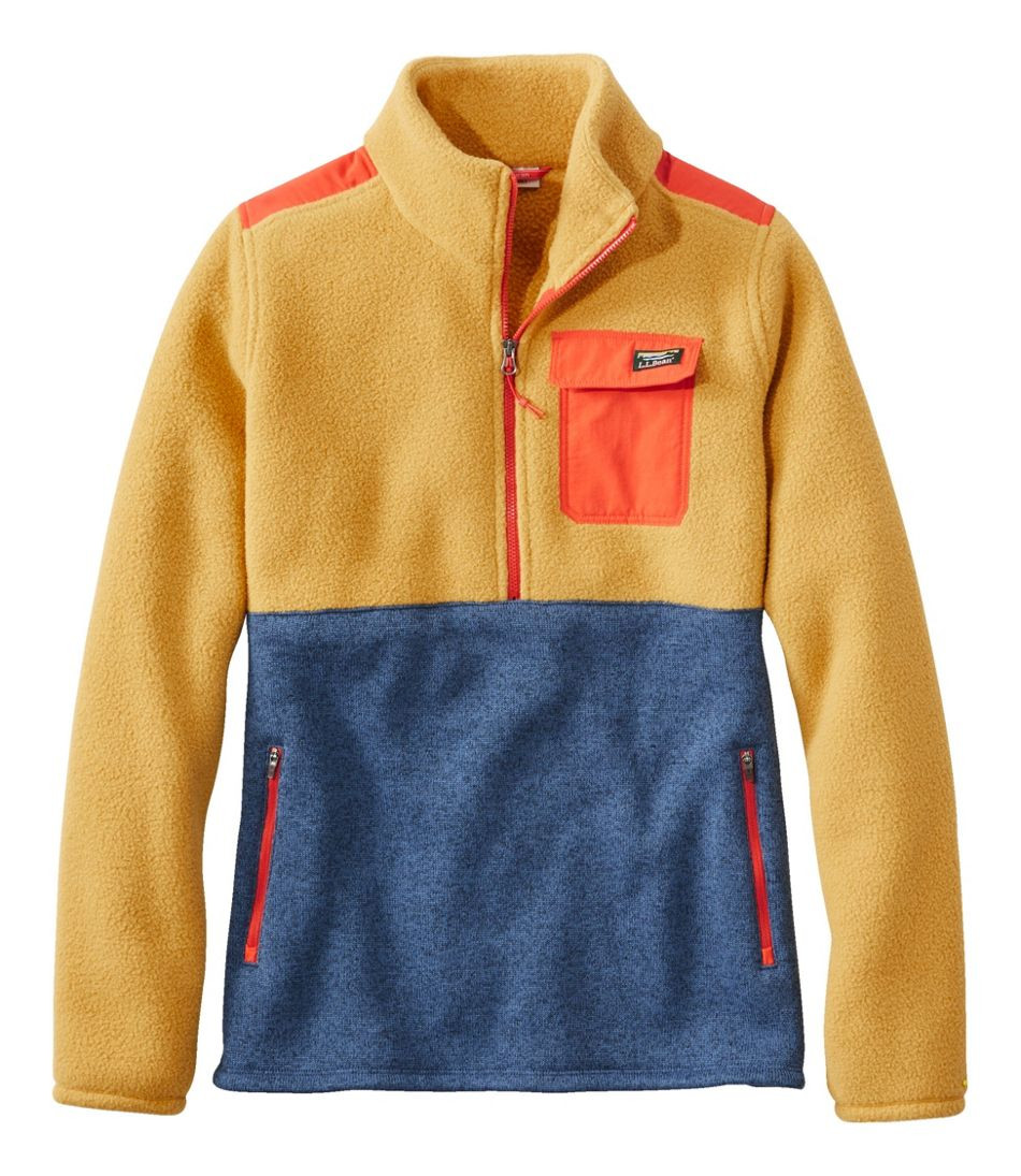 Women's L.L.Bean Sweater Fleece Sherpa Hybrid Pullover | L.L. Bean