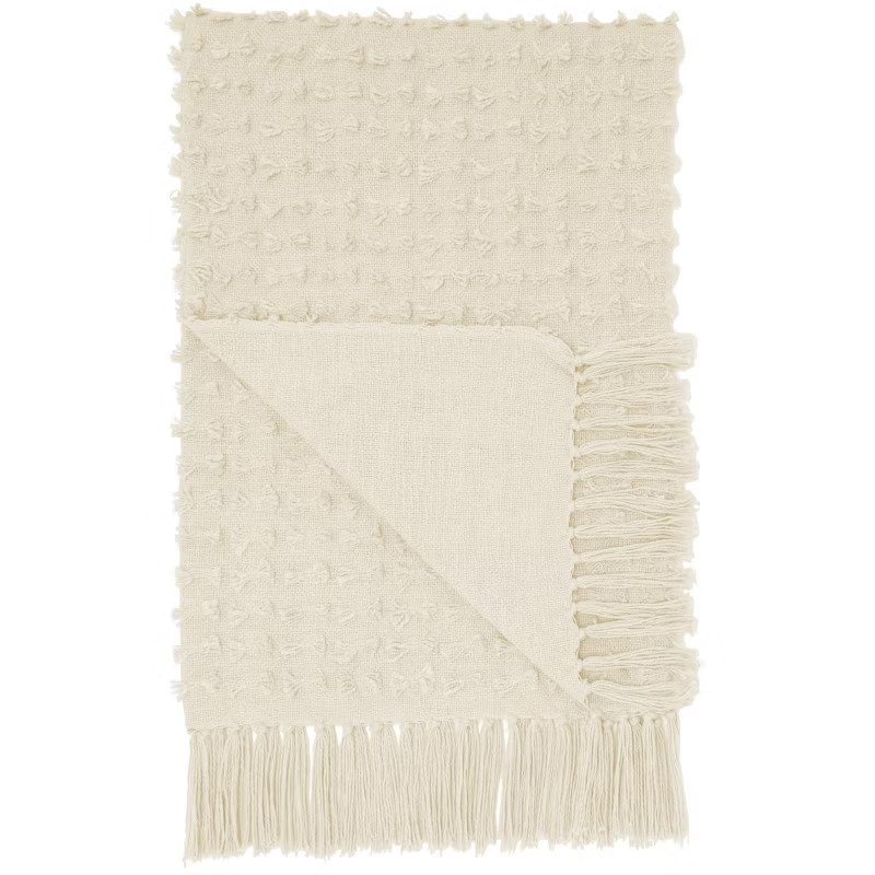 50"x60" Life Styles Cut Fray Texture Throw Blanket - Mina Victory | Target