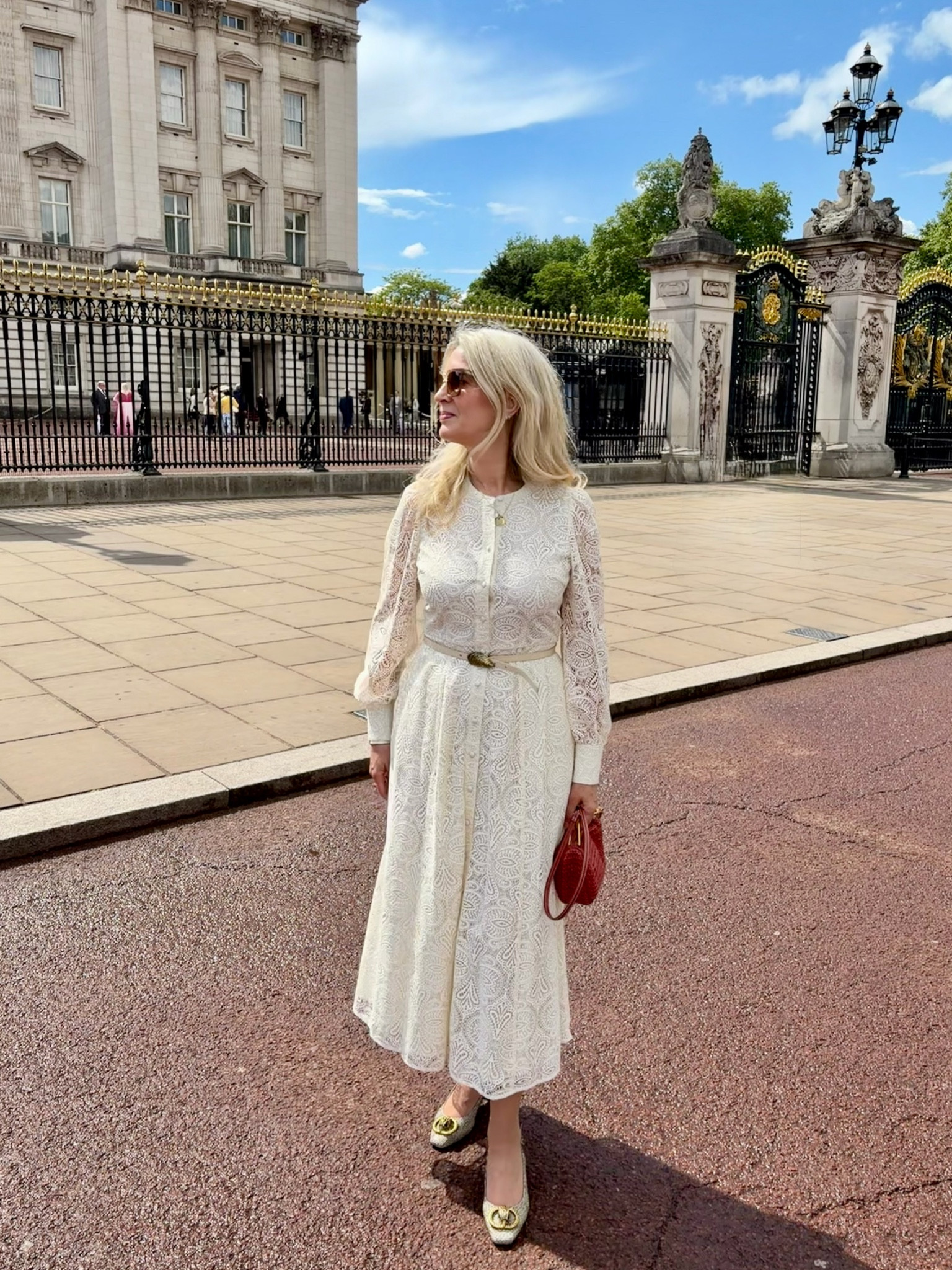 summer dress | a very royal garden party outfit 

#LTKshoes #LTKdresses #LTKover50style
