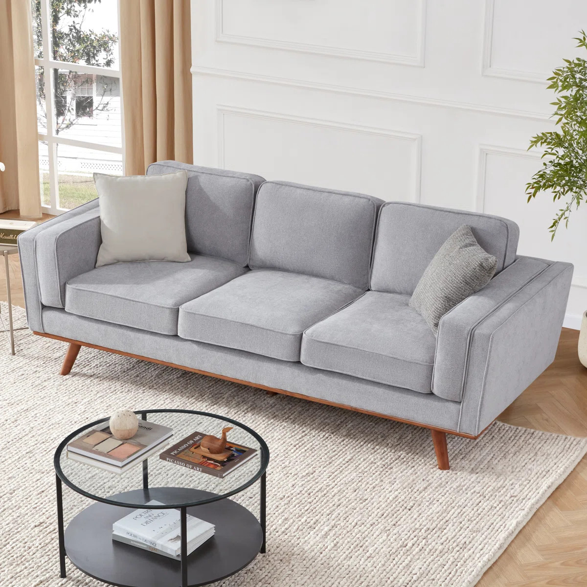 Estes Inayat 84'' Upholstered Sofa | Wayfair North America