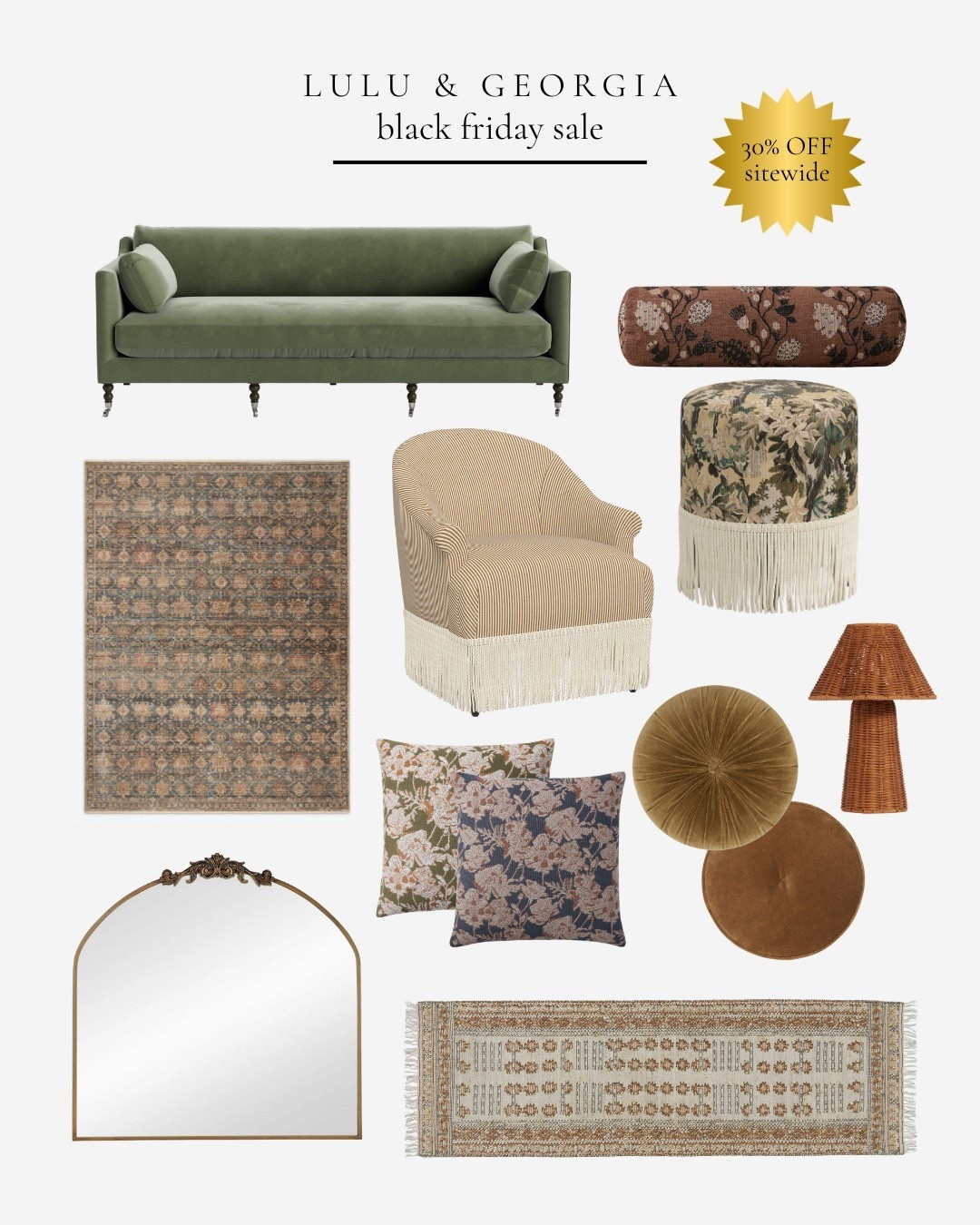 What I love from the Lulu & Georgia Black Friday sale!

#LTKSeasonal #LTKFindsUnder100 #LTKHoliday