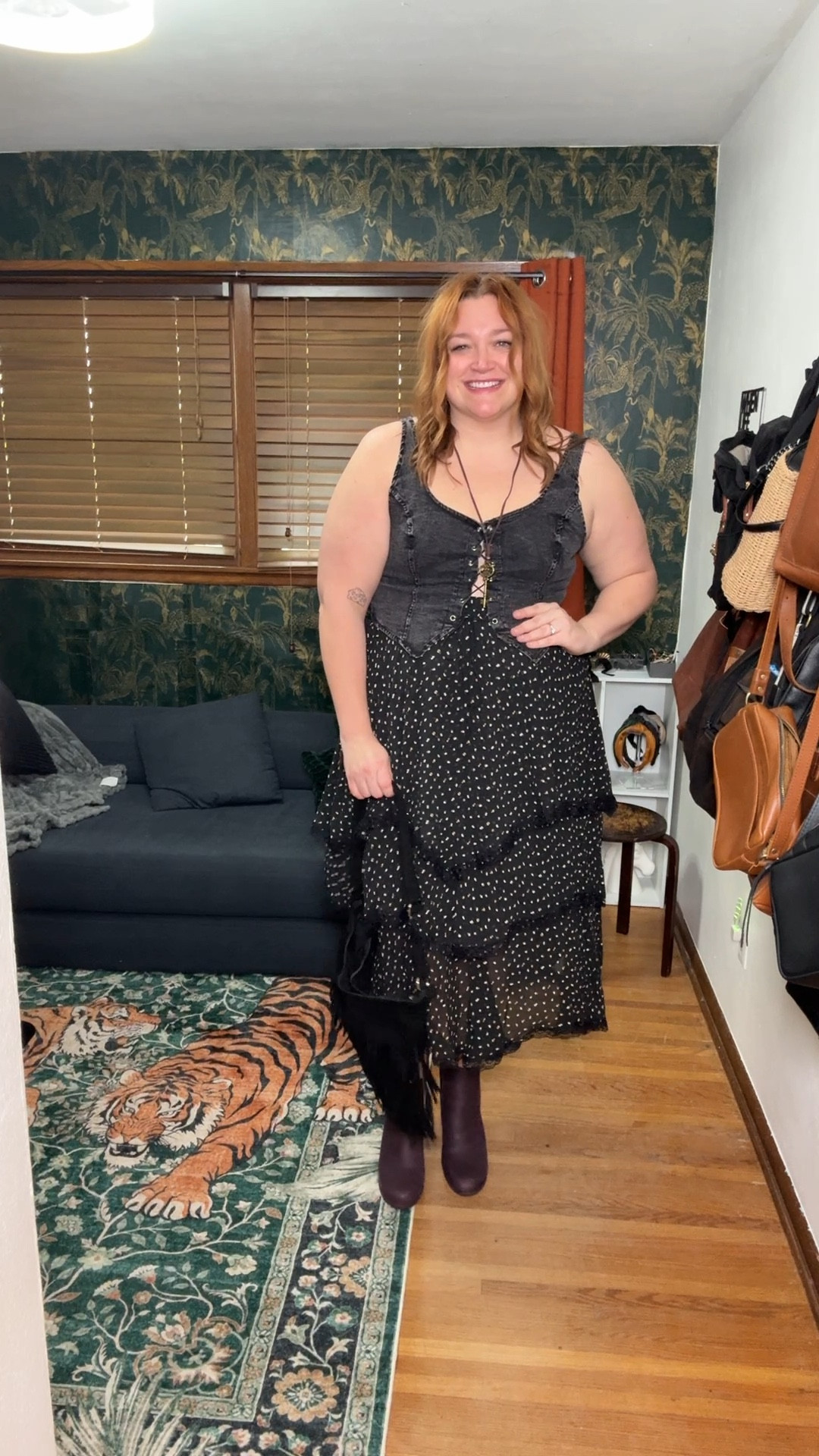 Practical magic witchy cottage core look for mid and plus sizes

#LTKMidsize #LTKTall #LTKPlusSize