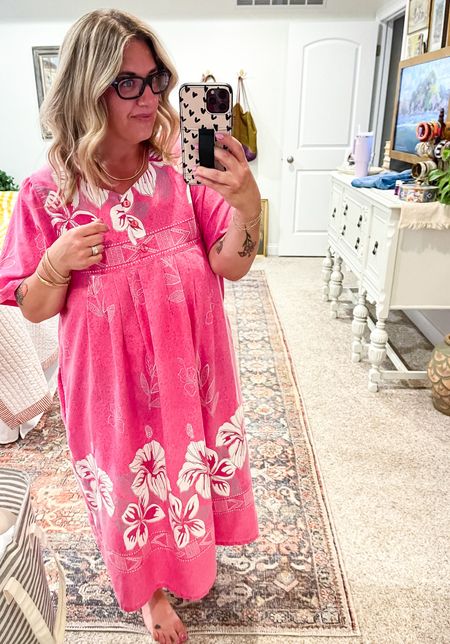Mumus (or house dresses) are perfect summer outfits for around the house! 

#LTKMidsize #LTKOver40 #LTKSeasonal