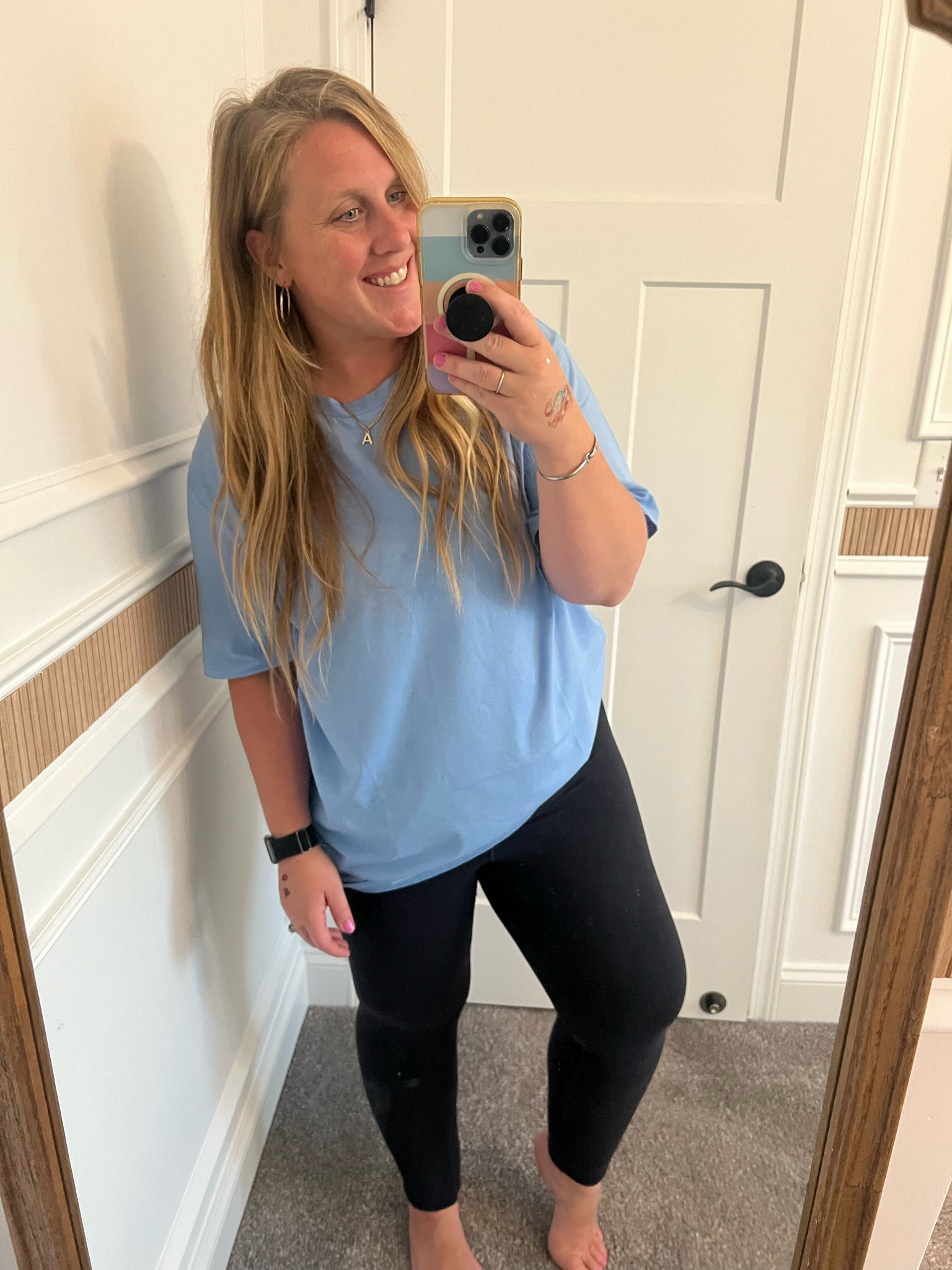 Under $10 🤯 Crushing hard over this oversized T! I’m wearing my true to size and ready to buy all the colors 😂


#LTKStyleTip #LTKSaleAlert