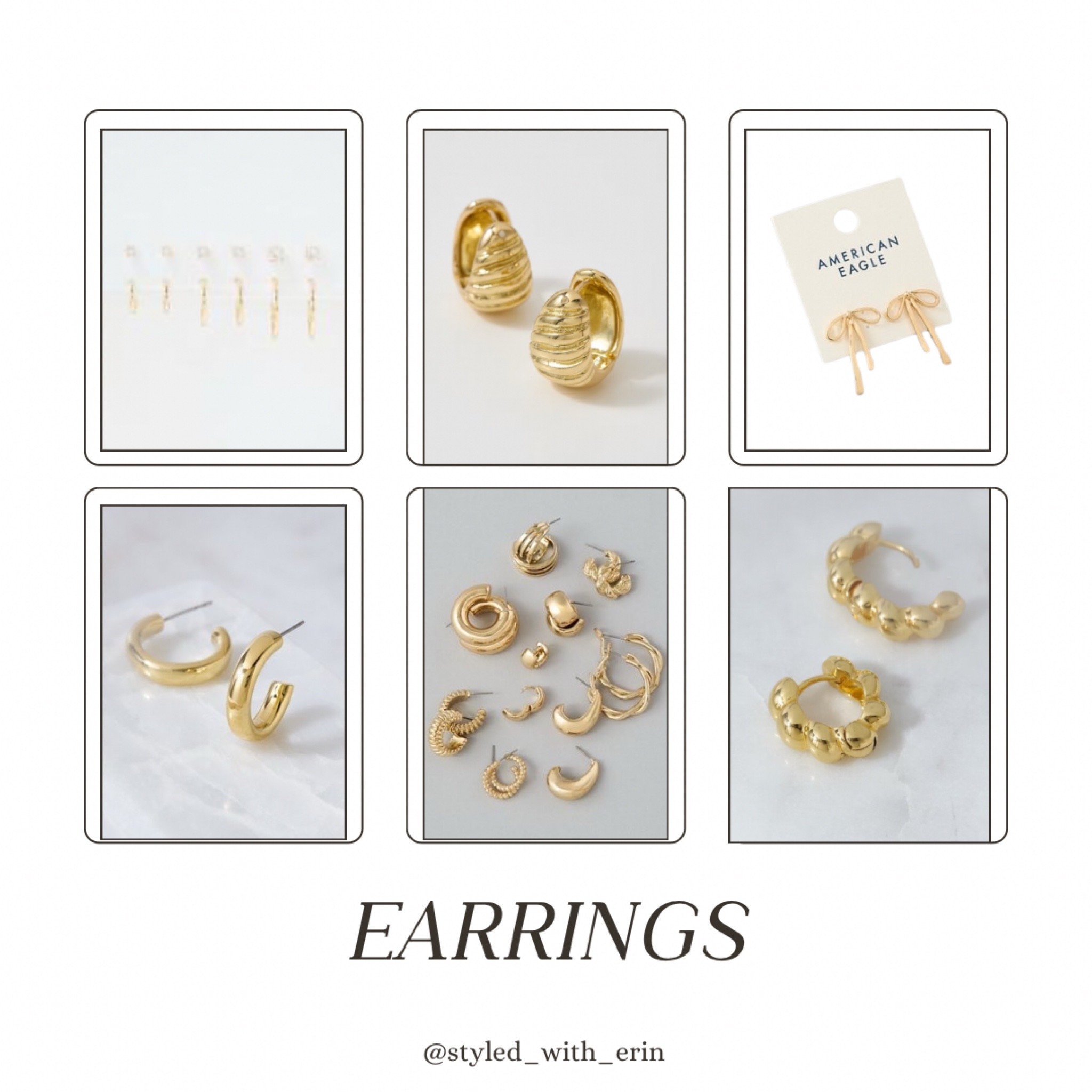 Earring Sets 

#LTKU #LTKParties #LTKFindsUnder50