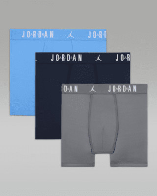Jordan Dri-FITBig Kids' Flight Poly Boxer Briefs (3-Pack) | Nike (US)