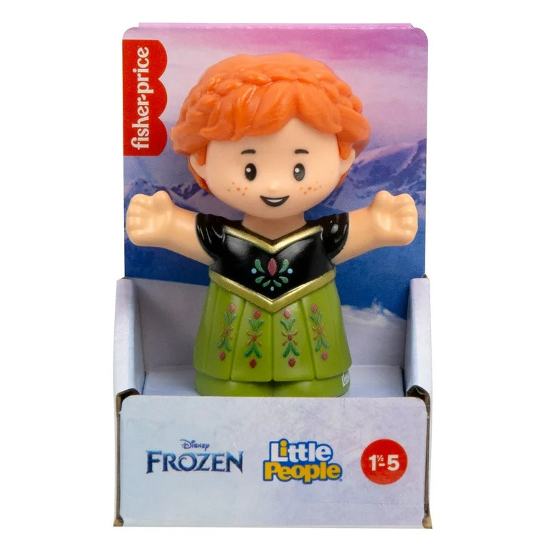 Disney Frozen Anna Little People Single Character Figure Toddler Toy for Pretend Play | Walmart (US)