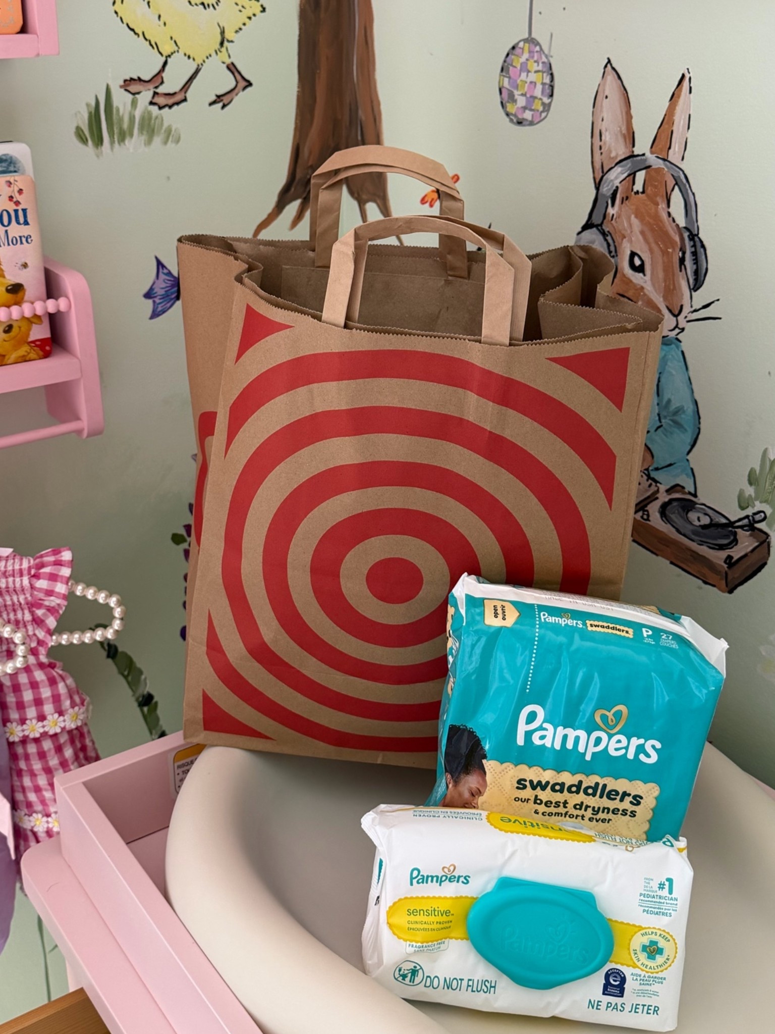 #ad Pampers swaddlers are great for sensitive preemie skin. You can pick them up now @target #TargetPartner #Target #PampersSwaddlers @pampersus