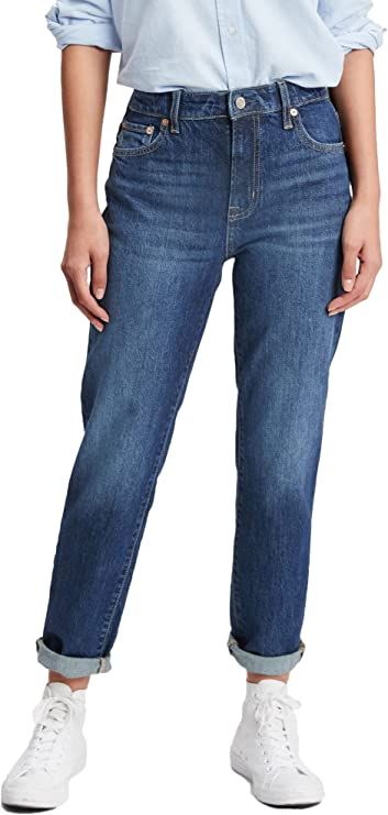 GAP Women's Slim Fit Boyfriend Denim Jeans | Amazon (US)