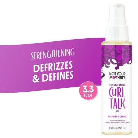 Not Your Mother's Curl Talk Strengthening Oil, 3.3 fl oz | Walmart (US)