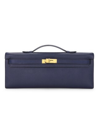 Hermes Epsom Kelly Cut Pochette | FWRD 