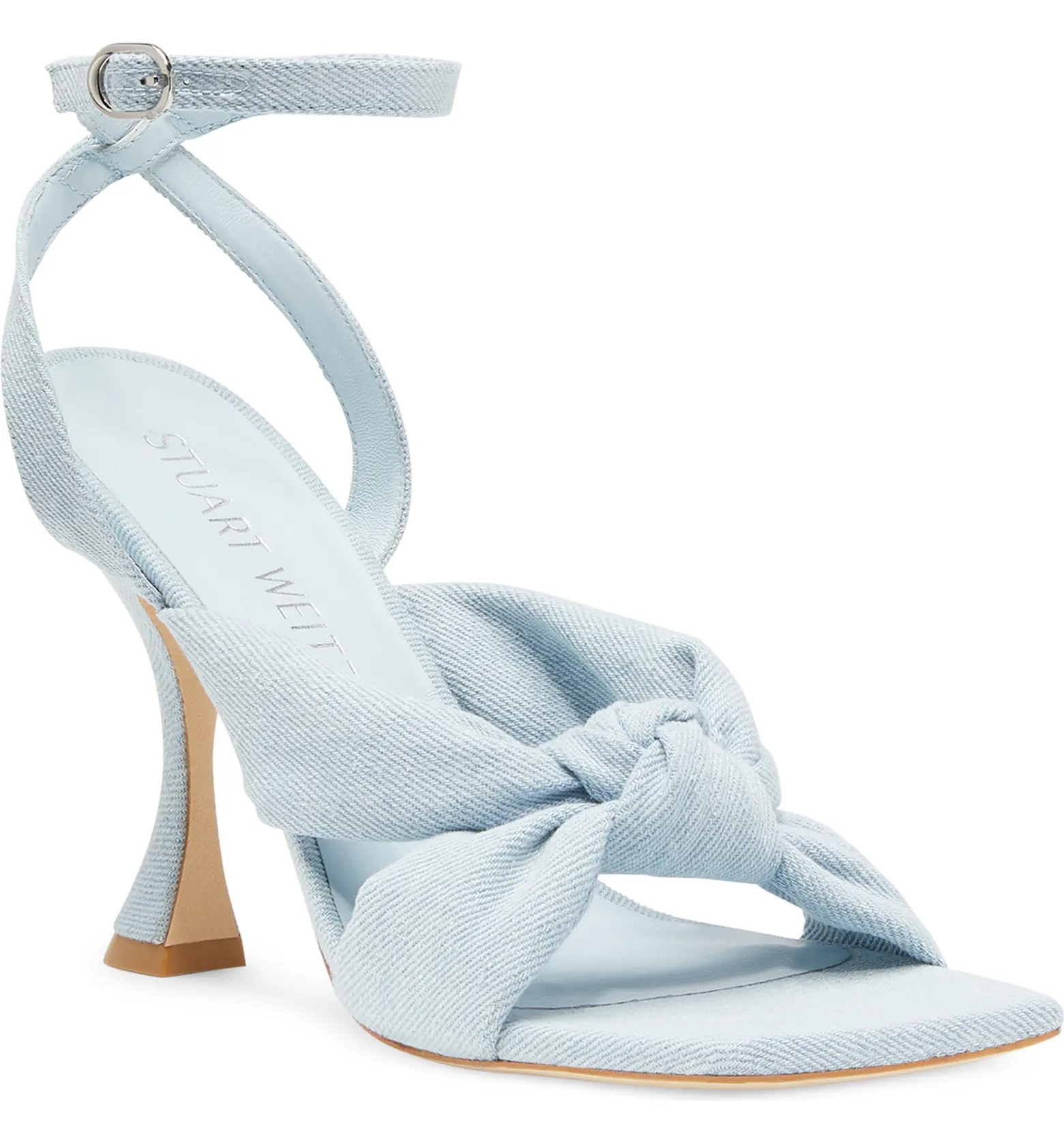 Stuart Weitzman Playa Ankle Strap 100 Knot Sandal (Women) | Nordstrom | Nordstrom