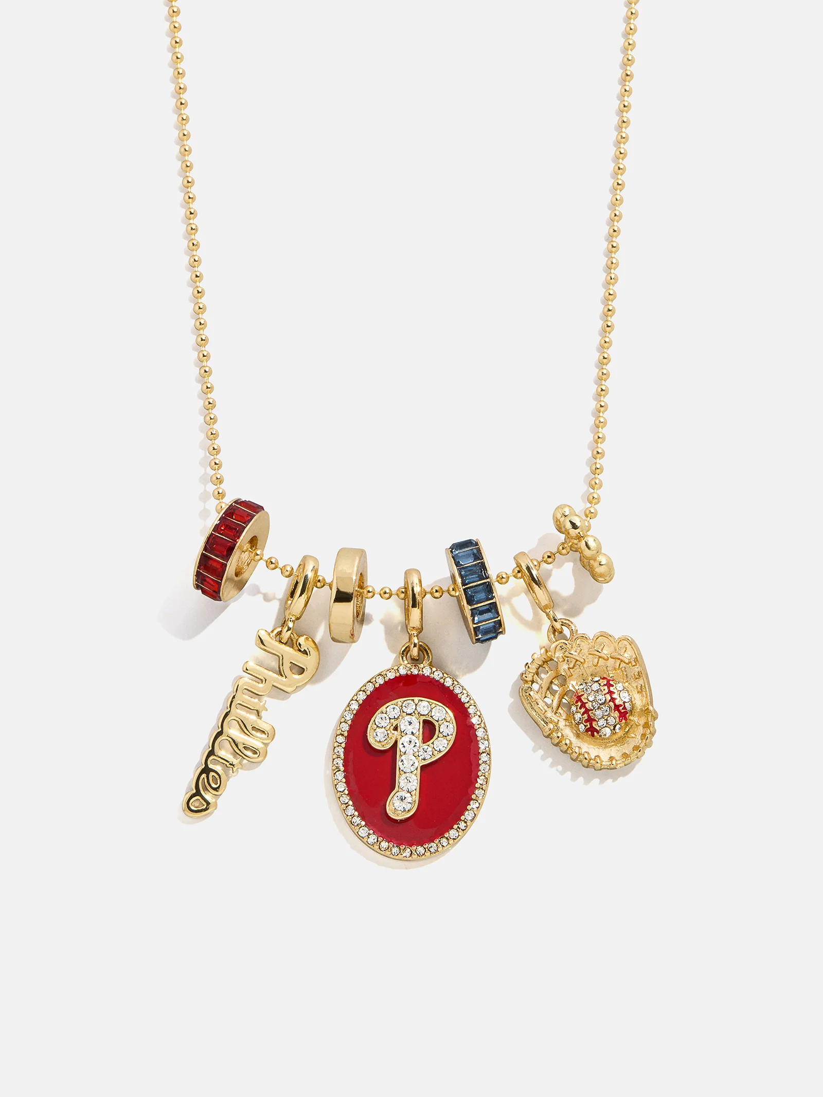 MLB Charm Necklace - Philadelphia Phillies | BaubleBar