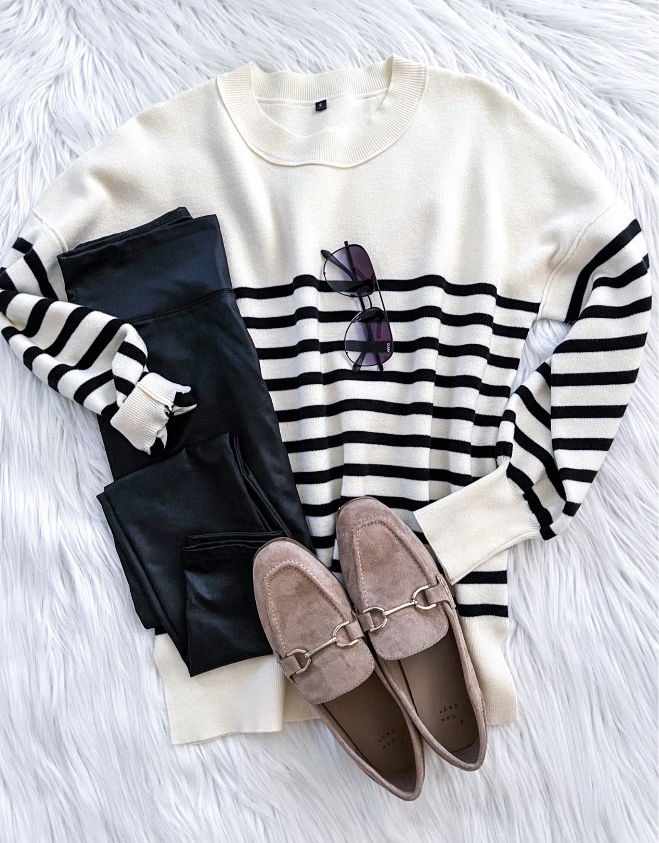 Love this sweater and it’s on sale. 




Leggings outfit, stripe sweater, winter outfit, Amazon sweater, Amazon fashion 

#LTKSeasonal 

#LTKFindsUnder50 #LTKSaleAlert #LTKHoliday