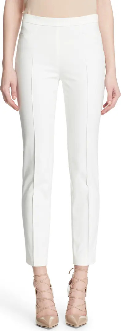 Franca Techno Cotton Blend Ankle Pants | Nordstrom