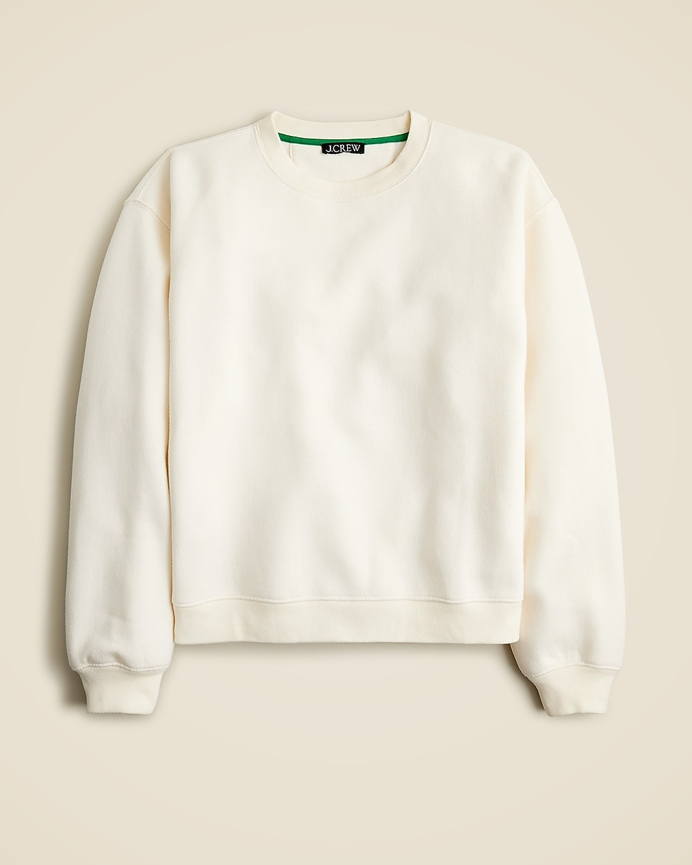 Heritage fleece cropped sweatshirt | J. Crew US