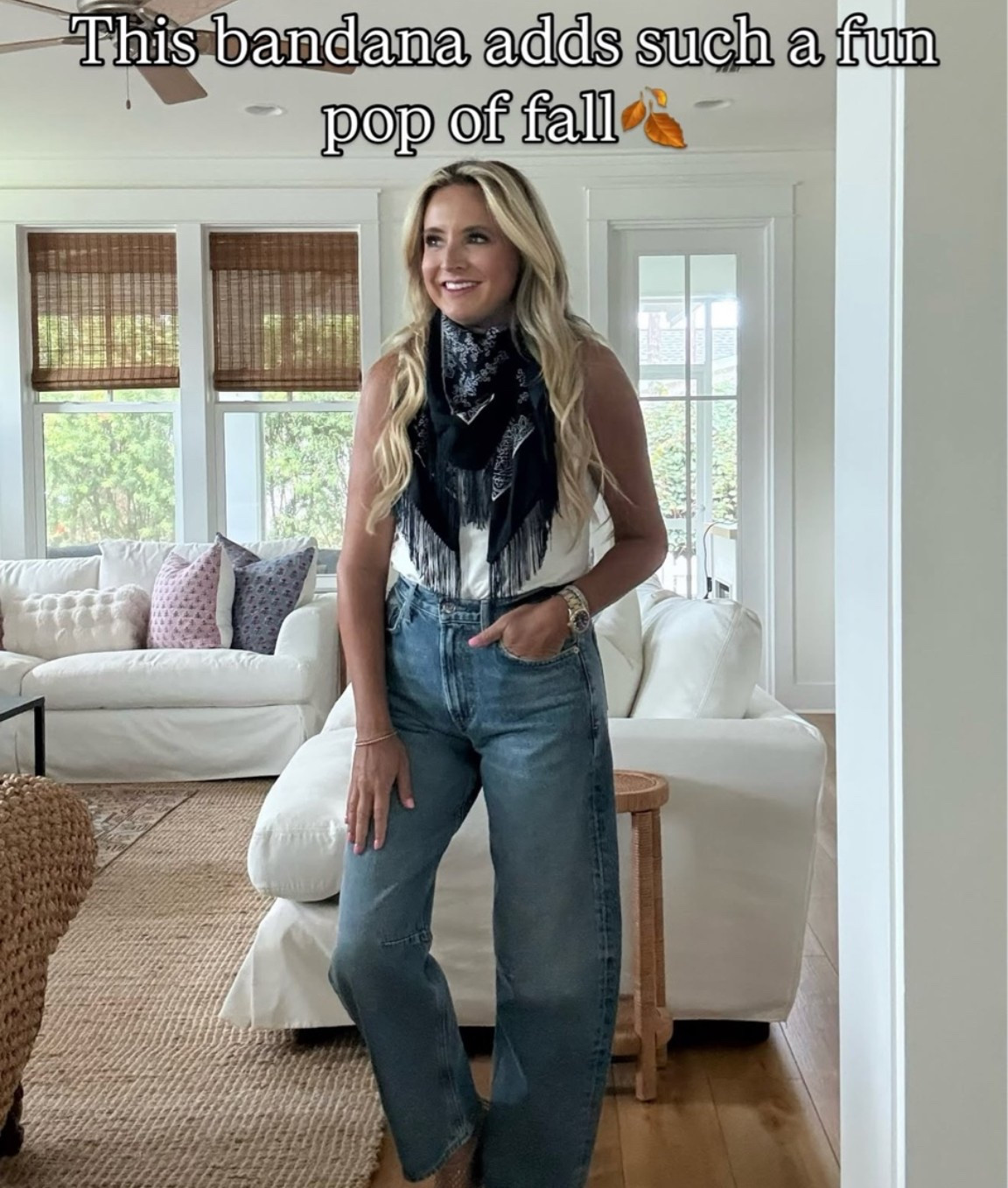 The perfect fall transitional outfit!!