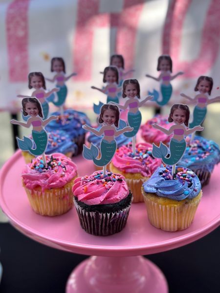 Mermaid birthday, cupcake toppers

#LTKKids #LTKFamily #LTKFindsUnder50