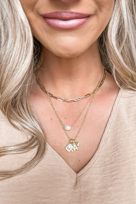 BAUBLEBAR layering gold necklace - personalized initial charm necklace - amazon set

#LTKSaleAlert #LTKFindsUnder100 #LTKStyleTip